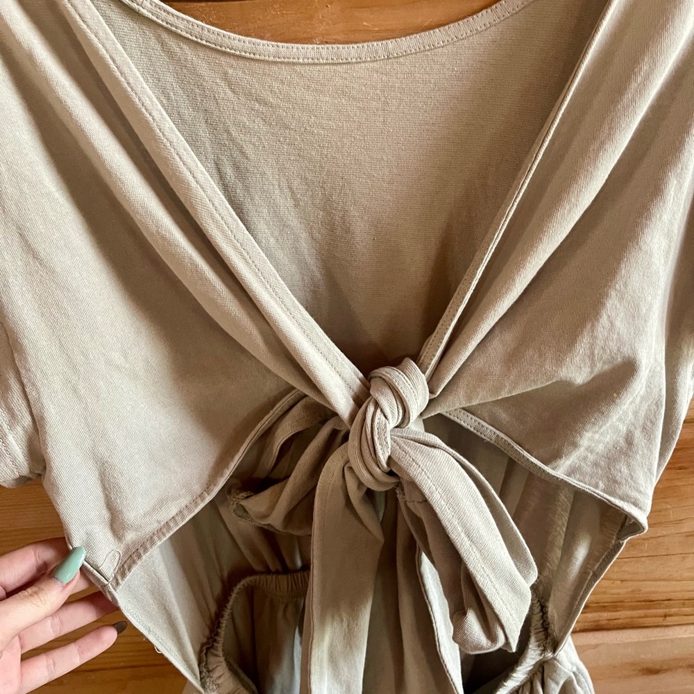 Princess Polly Come Home Playsuit - Sage - NWT - Picture 7 of 7